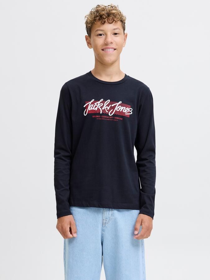 Jack & Jones Junior T-shirt JJURBAN TEE LS CREW NECK JNR - Foto 8