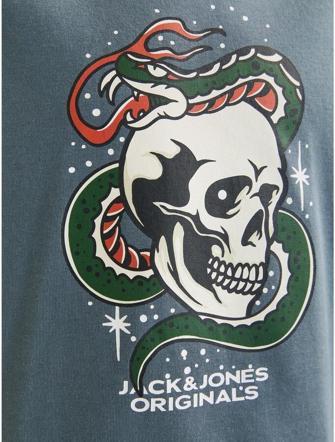 Jack & Jones Junior T-shirt JORANATOMY SKULL TEE SS CREW NECK SN JNR - Foto 3