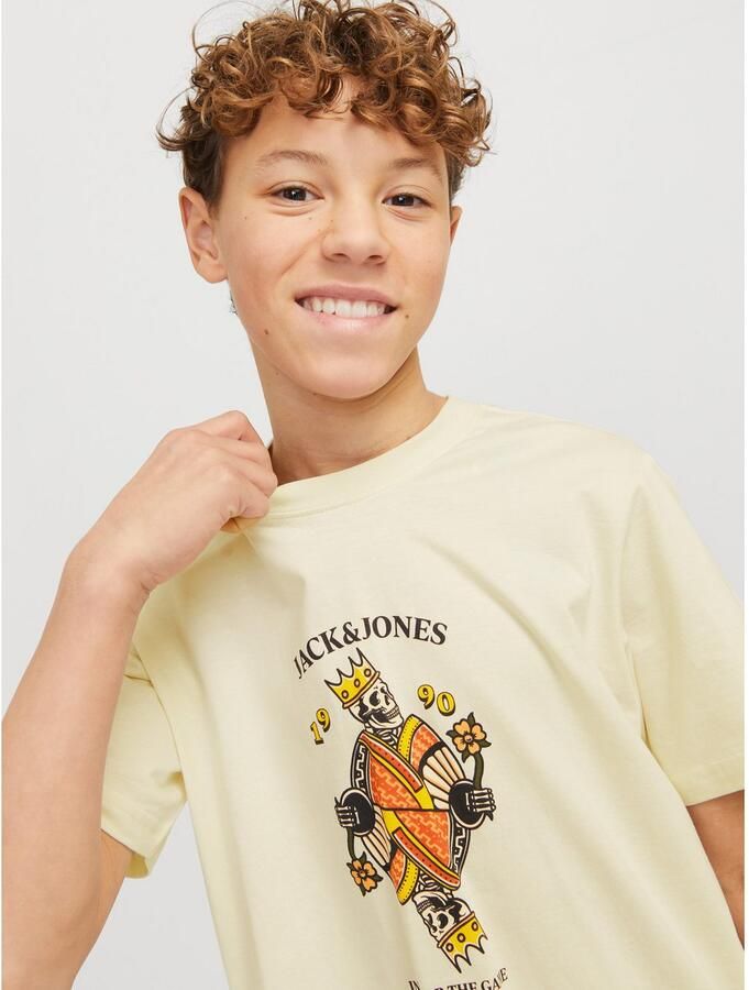 Jack & Jones Junior T-shirt JORANATOMY SKULL TEE SS CREW NECK SN JNR - Foto 4