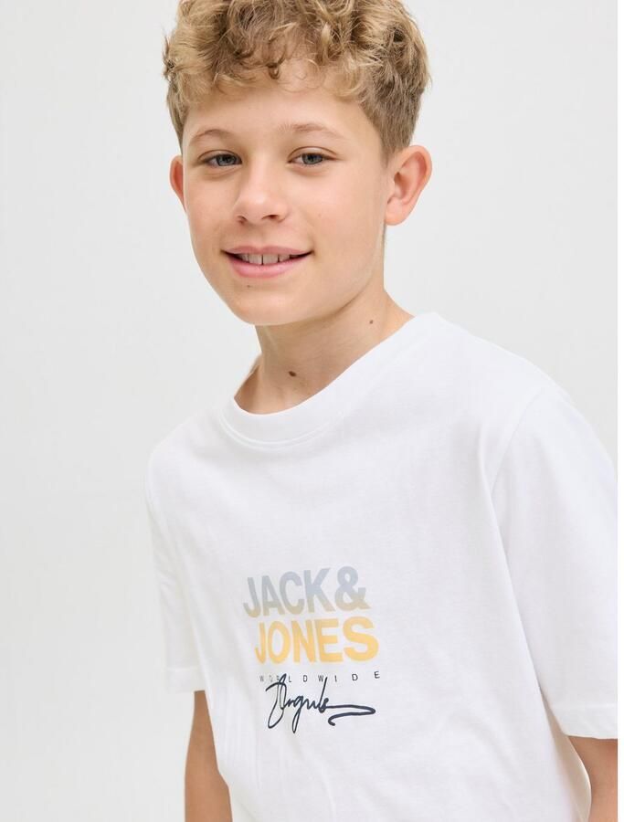 Jack & Jones Junior T-shirt JORCANGGU met print en aangenaam draagcomfort bedrukt modieus regular fit single jersey ronde hals - Foto 3