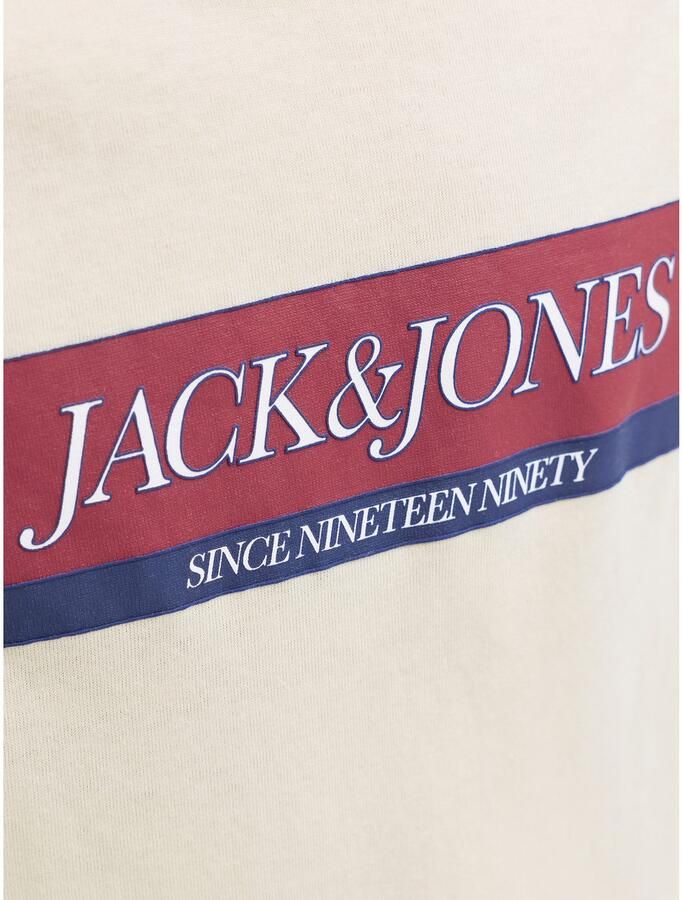 Jack & Jones Junior T-shirt JORINWOOD BLOCK BRAND TEE SS CN NOOS JNR - Foto 3
