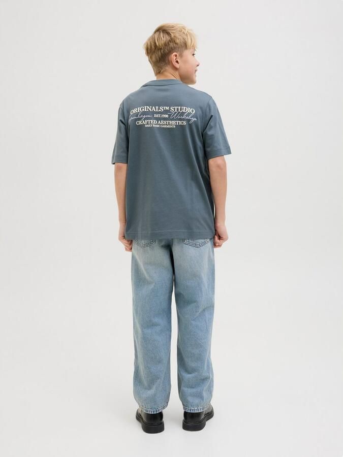Jack & Jones Junior T-shirt JORISLINGTON TYPE TEE SS CREW N. SN JNR - Foto 4
