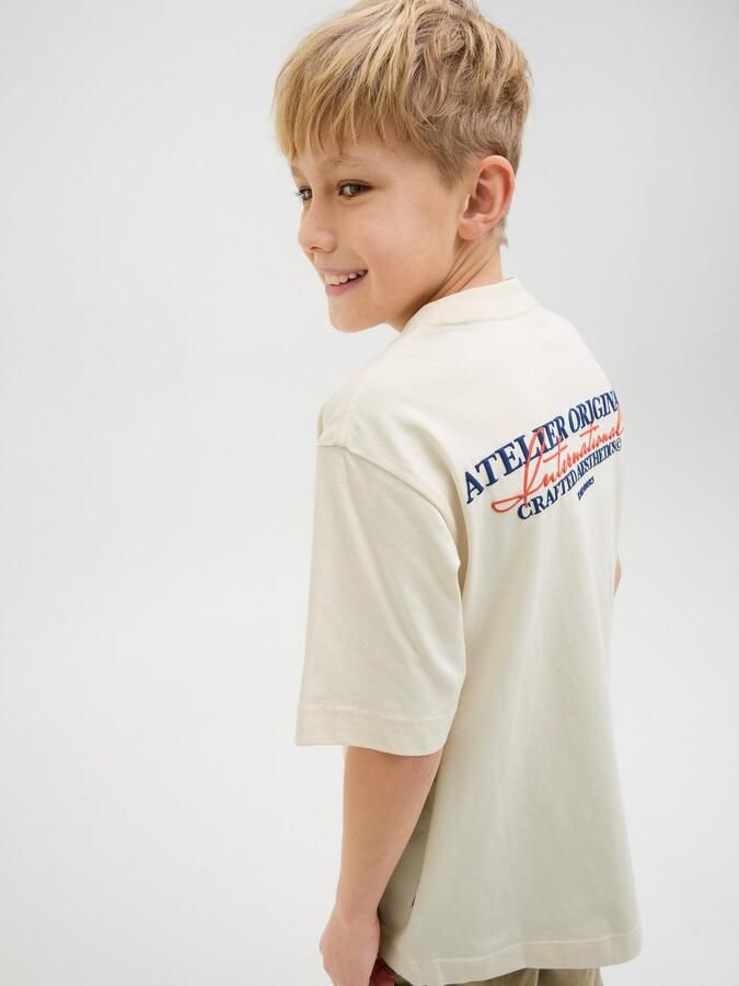 Jack & Jones Junior T-shirt JORISLINGTON TYPE TEE SS CREW N. SN JNR - Foto 5