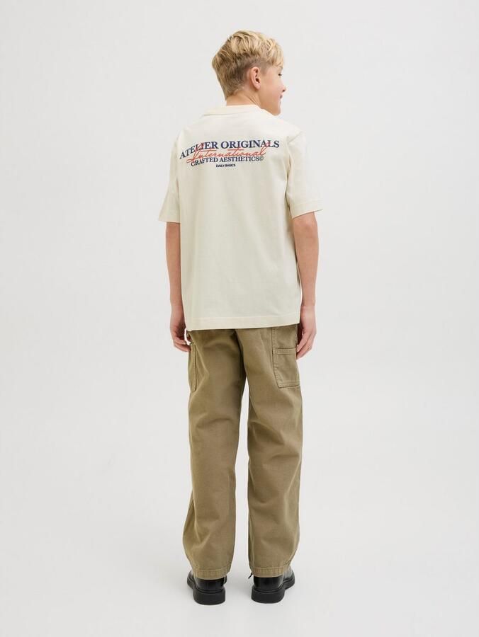 Jack & Jones Junior T-shirt JORISLINGTON TYPE TEE SS CREW N. SN JNR - Foto 4