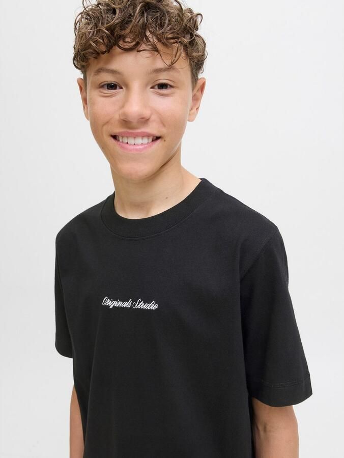 Jack & Jones Junior T-shirt JORNORREBRO EMB TEE SS CN NOOS JNR - Foto 4