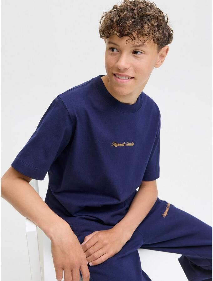 Jack & Jones Junior T-shirt JORNORREBRO EMB TEE SS CN NOOS JNR - Foto 3