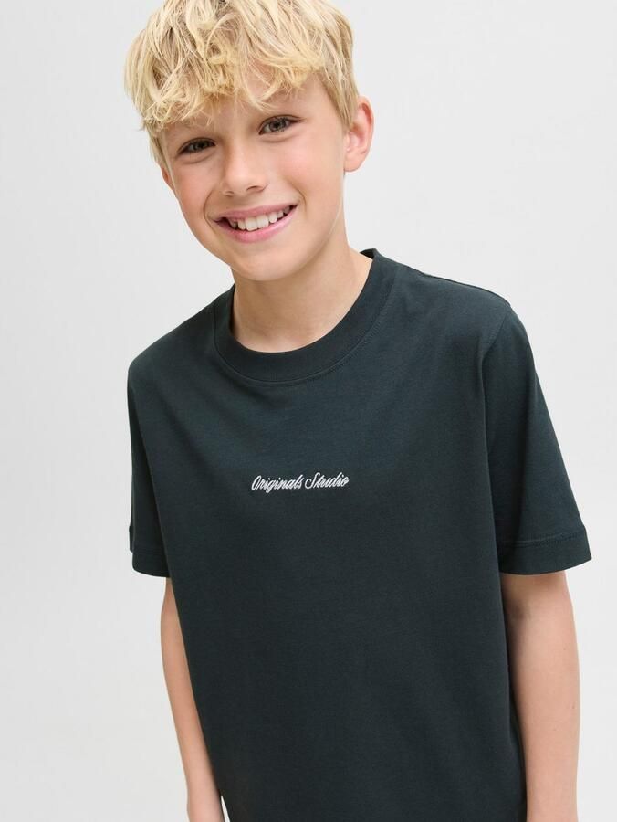 Jack & Jones Junior T-shirt JORNORREBRO EMB TEE SS CN NOOS JNR - Foto 4
