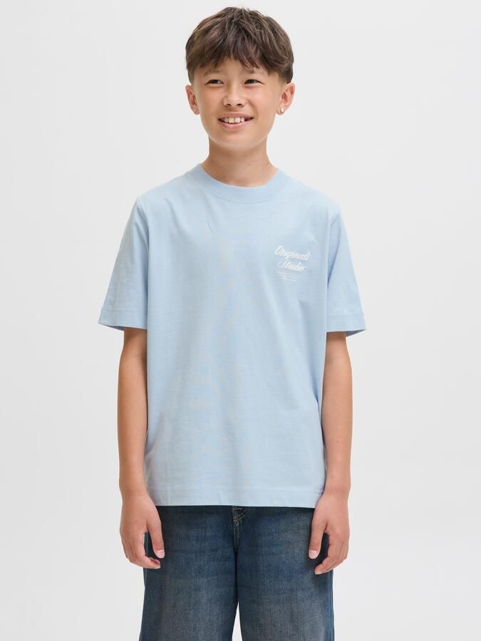 Jack & Jones Junior T-shirt JORNORREBRO TYPO TEE SS CREW NECK SN JNR - Foto 7