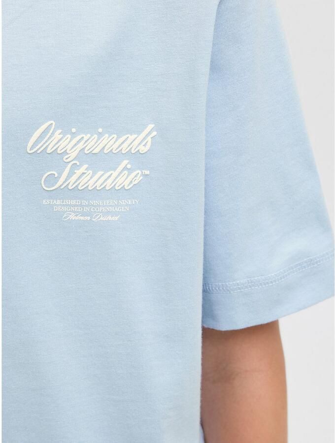 Jack & Jones Junior T-shirt JORNORREBRO TYPO TEE SS CREW NECK SN JNR - Foto 2