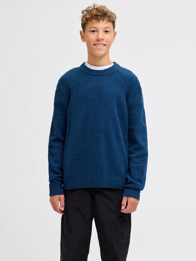 Jack & Jones Junior Trui met ronde hals JCOPOINT KNIT BOUCLE CREW NECK BF JNR - Foto 7