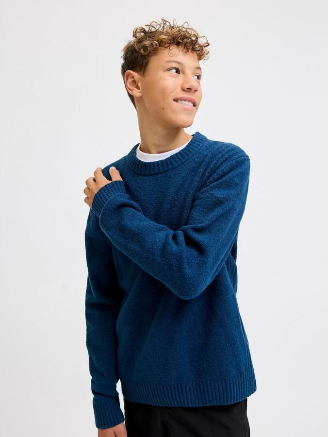 Jack & Jones Junior Trui met ronde hals JCOPOINT KNIT BOUCLE CREW NECK BF JNR - Foto 3