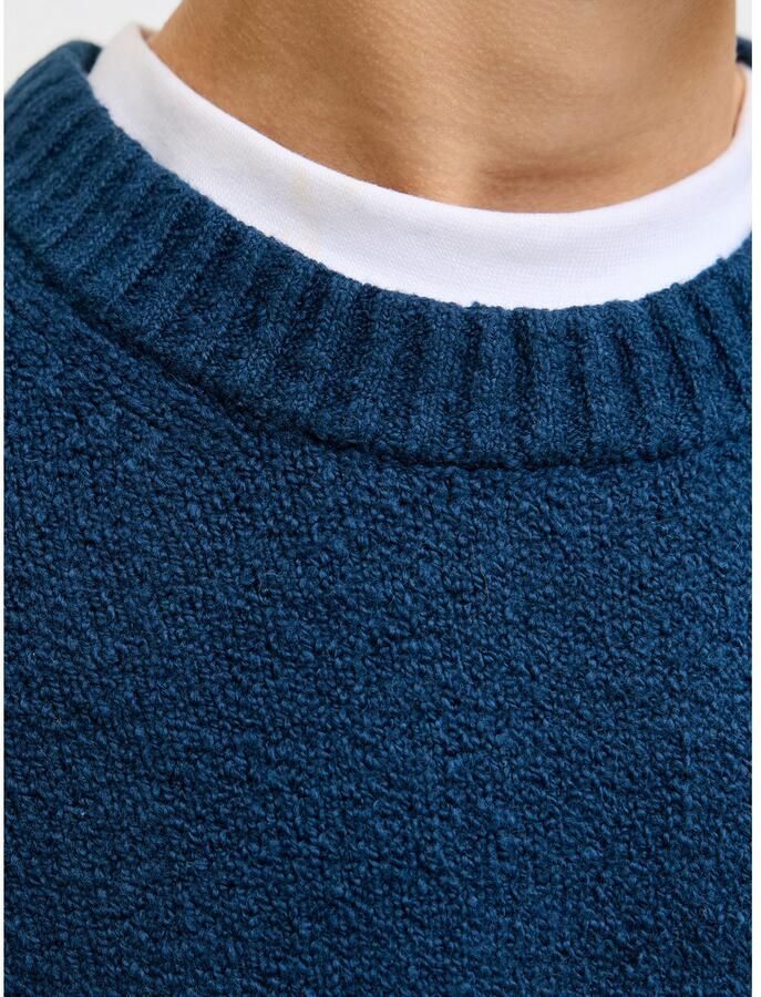 Jack & Jones Junior Trui met ronde hals JCOPOINT KNIT BOUCLE CREW NECK BF JNR