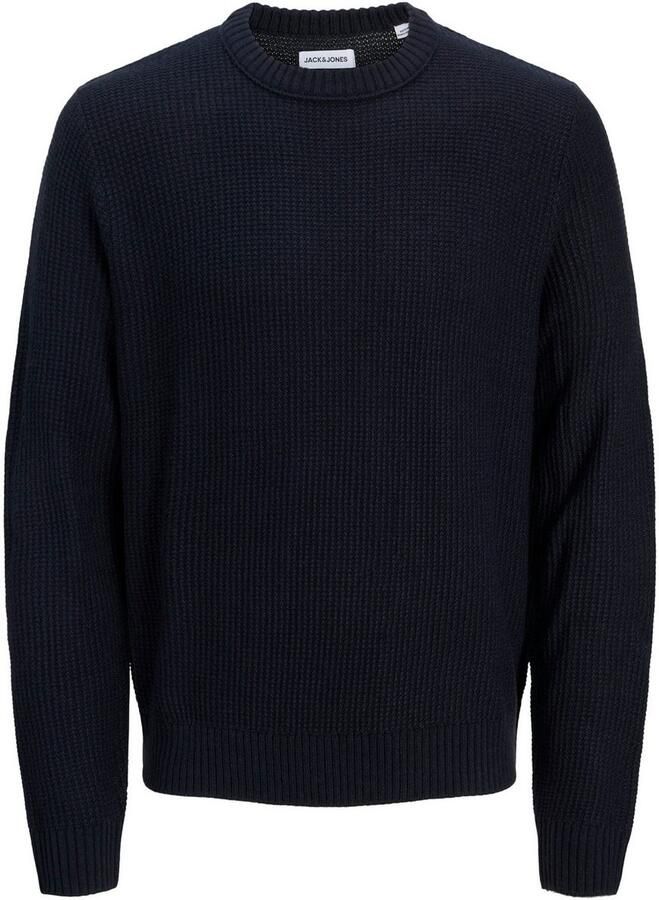 Jack & jones Gebreide pullover met ronde hals model 'ROY'