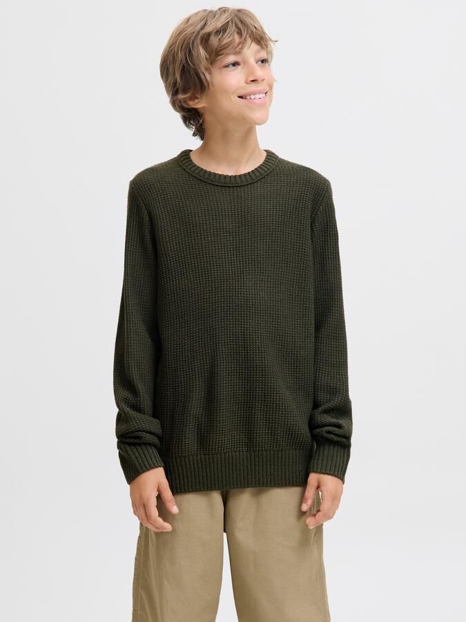 Jack & Jones Junior Trui met ronde hals JJROY KNIT CREW NECK AW25 JNR - Foto 6