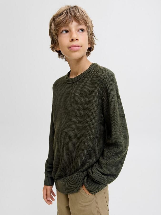 Jack & Jones Junior Trui met ronde hals JJROY KNIT CREW NECK AW25 JNR - Foto 2
