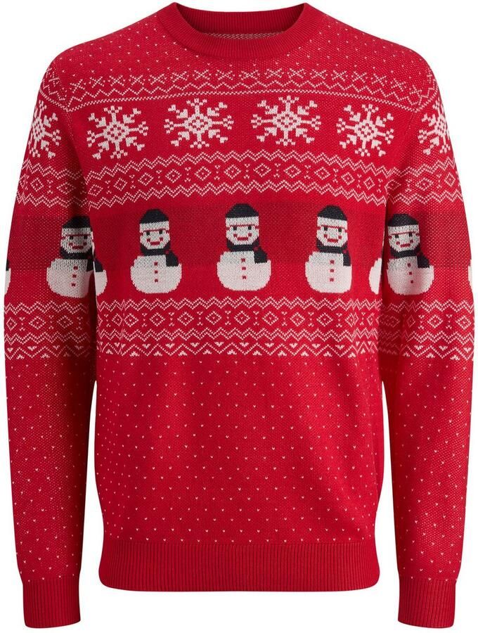 Jack & Jones Junior Trui met ronde hals JJXMAS ANDREW KNIT CREW NECK JNR - Foto 2