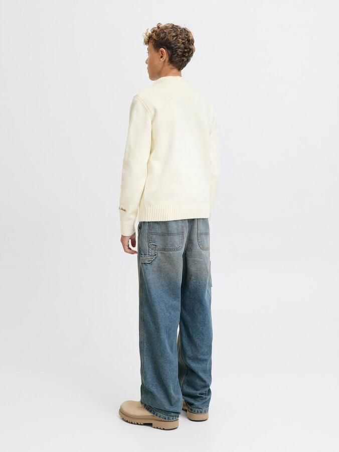 Jack & Jones Junior Trui met ronde hals JORNORREBRO KNIT CREW NECK JNR - Foto 4