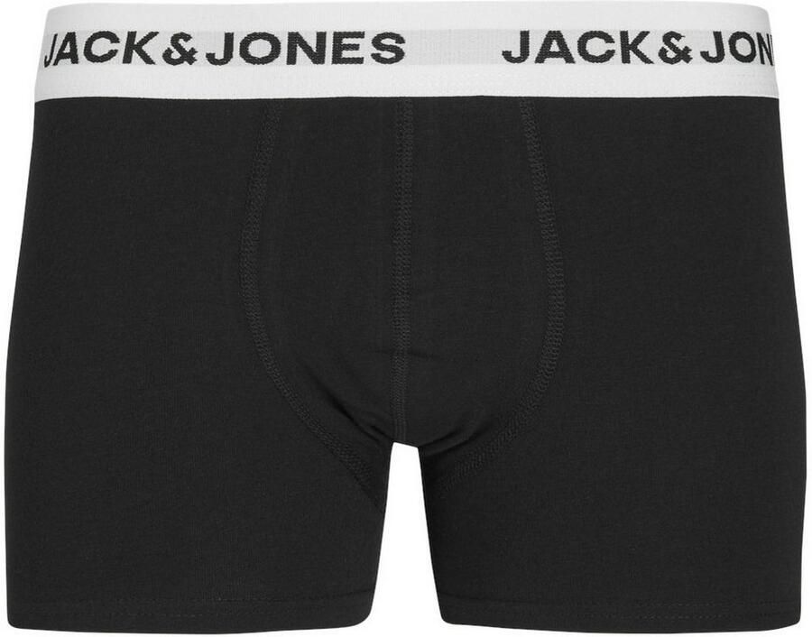 Jack & jones JUNIOR boxershort JACBASIC set van 5 Zwart Jongens Stretchkatoen 128 - Foto 2