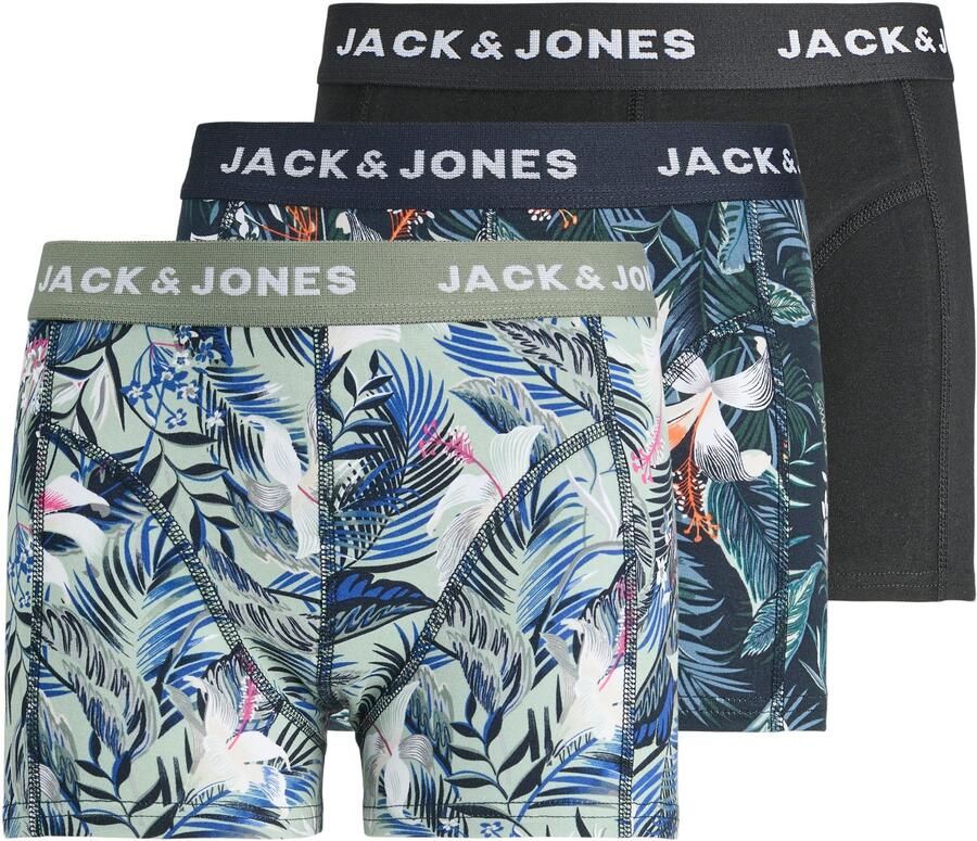 Jack & Jones Junior Trunk JACBRADY FLOWER TRUNKS 3 PACK JNR SN (set 3 stuks) - Foto 2