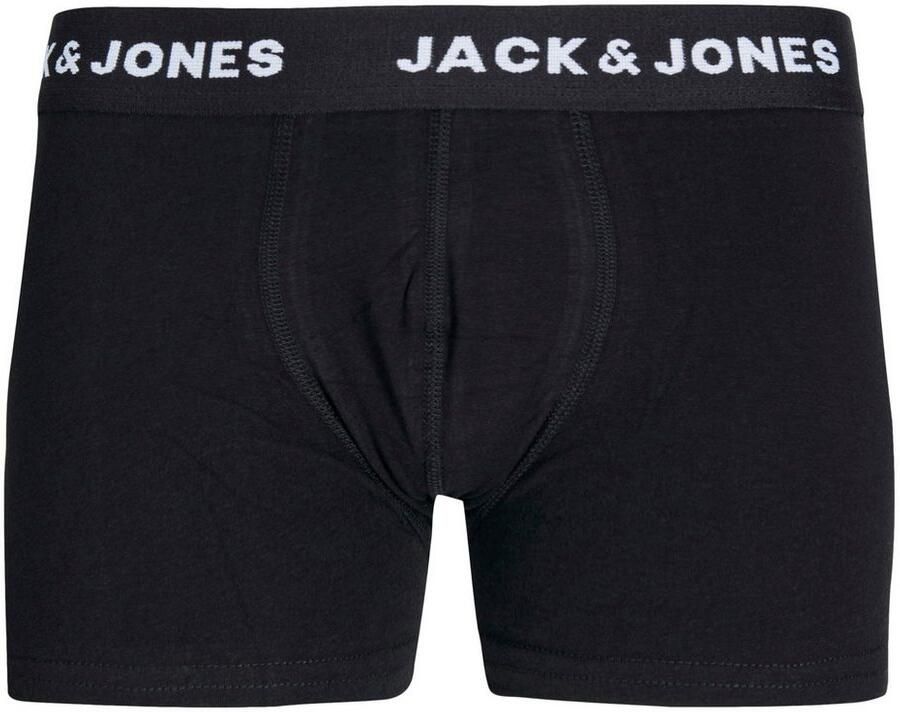 Jack & jones JUNIOR boxershort JACHUEY set van 5 zwart multicolor Jongens Stretchkatoen 128 - Foto 2