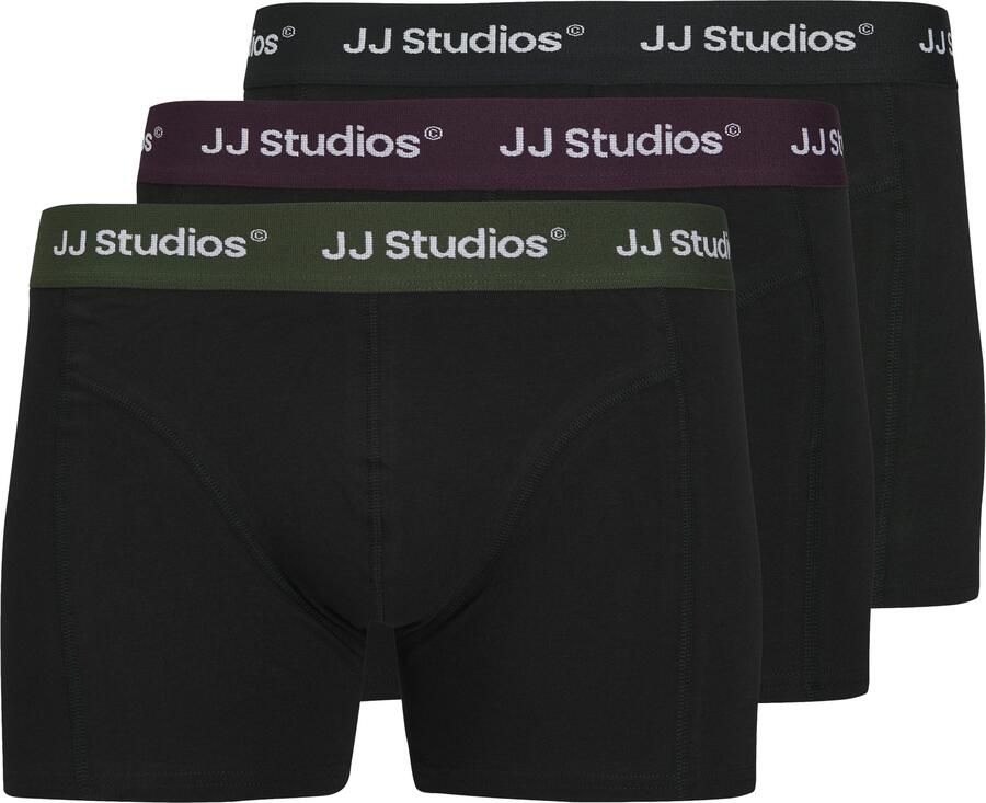 Jack & Jones Junior Trunk JACSOHO SOLID TRUNKS 3 PACK JNR SN (set 3 stuks) - Foto 2