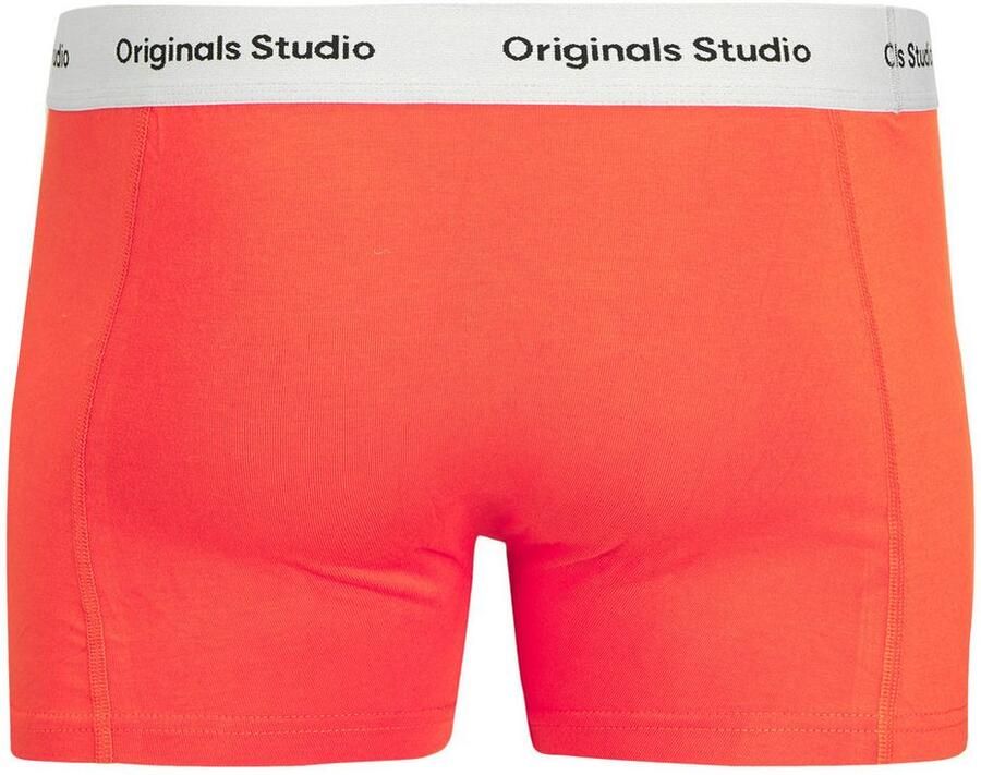 Jack & jones Boxershort met elastische band met label in een set van 3 stuks model 'VESTERBRO'