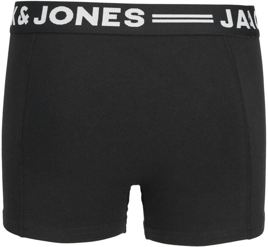 Jack & jones JUNIOR boxershort set van 3 zwart Jongens Stretchkatoen 176 - Foto 3