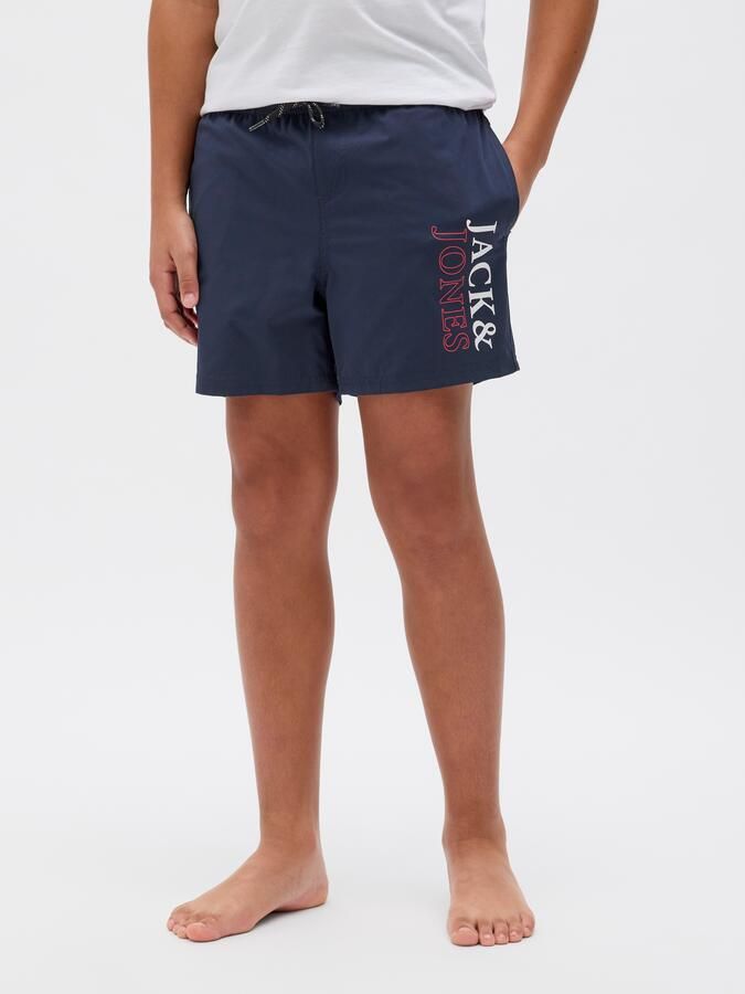 Jack & Jones Junior Zwemshort JPSTMAUI met logo print en praktische zakken - Foto 14