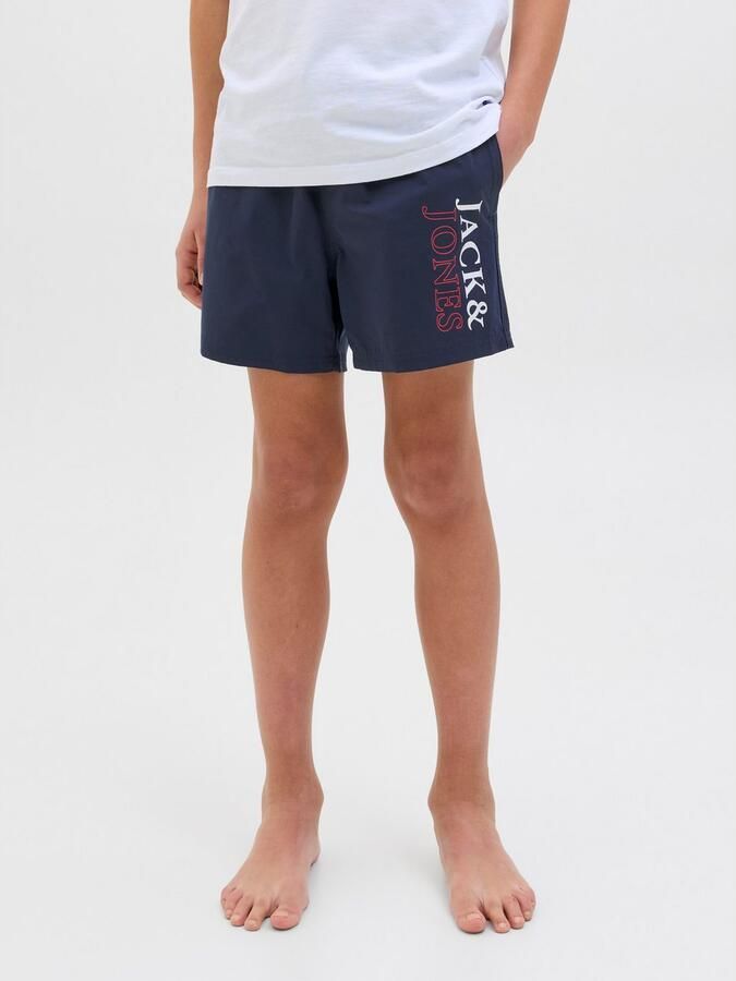 Jack & Jones Junior Zwemshort JPSTMAUI met logo print en praktische zakken - Foto 10