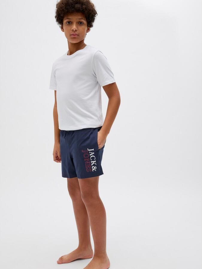 Jack & Jones Junior Zwemshort JPSTMAUI met logo print en praktische zakken - Foto 11