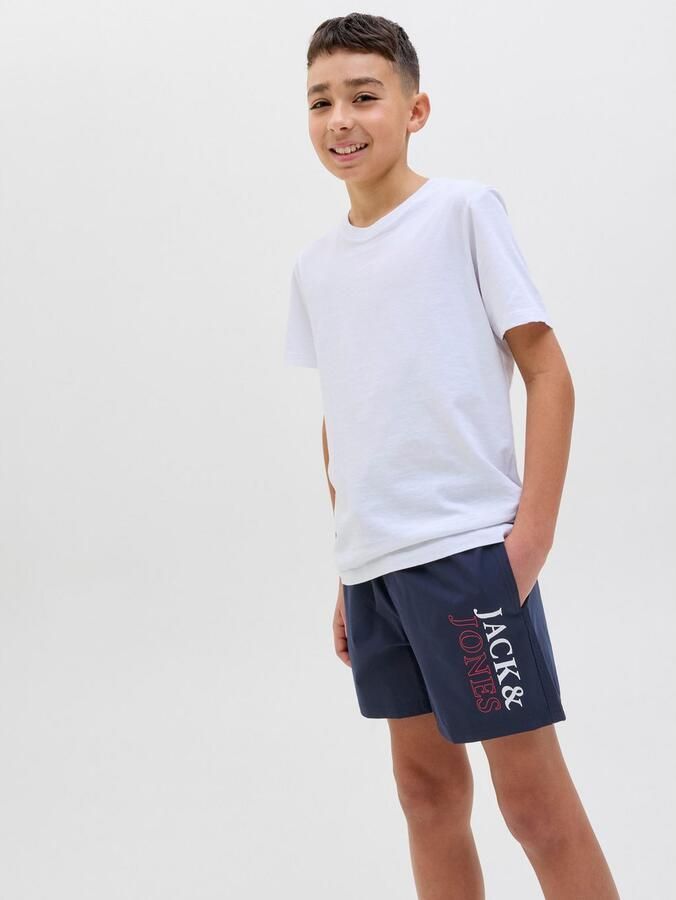 Jack & Jones Junior Zwemshort JPSTMAUI met logo print en praktische zakken - Foto 7