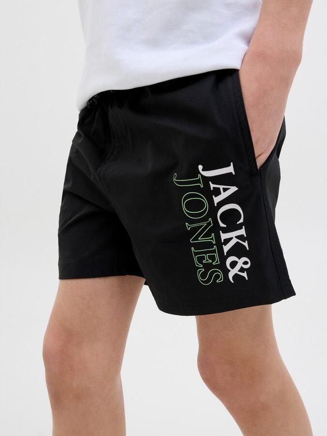 Jack & Jones Junior Zwemshort JPSTMAUI met logo print en praktische zakken - Foto 4