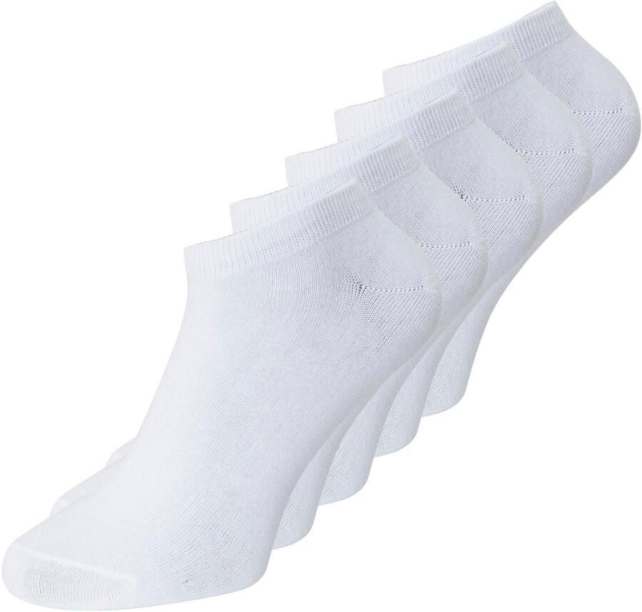 Jack & jones Sokken Jack &amp Jones 12120278 JACDONGO SOCKS 5 PACK NOOS WHITE
