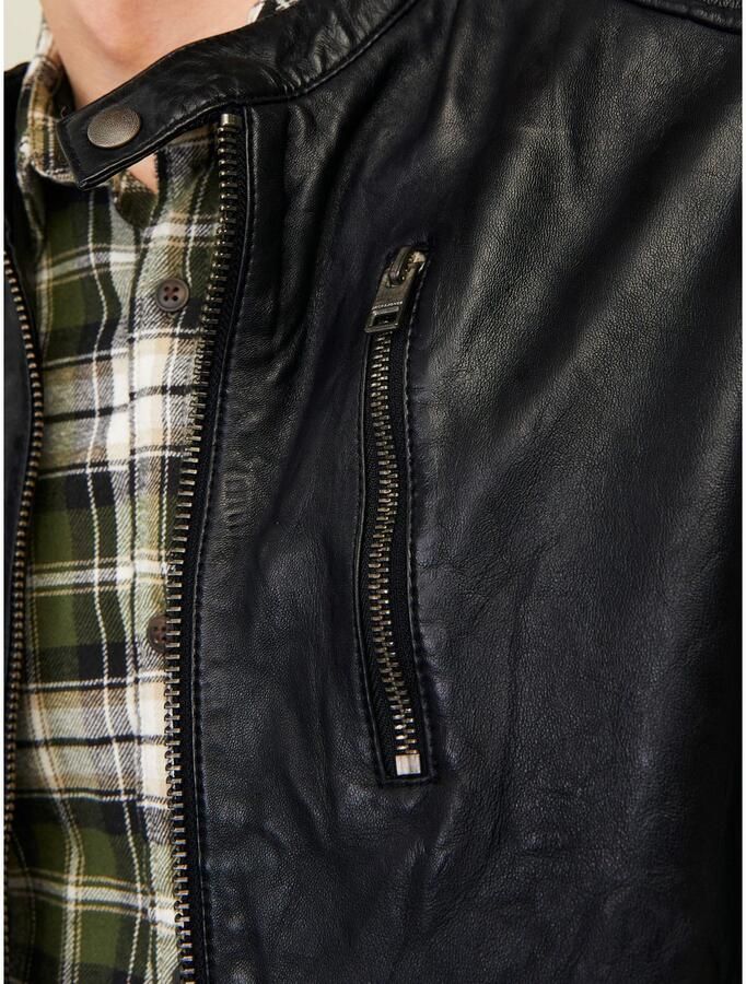 Jack & Jones Leren jack JJERICHARD LEATHER JACKET NOOS - Foto 3