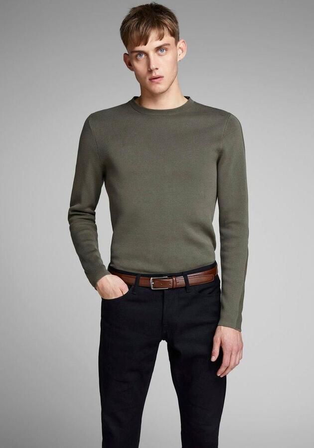 Jack & Jones Leren riem JACCHRISTOPHER BELT NOOS - Foto 7