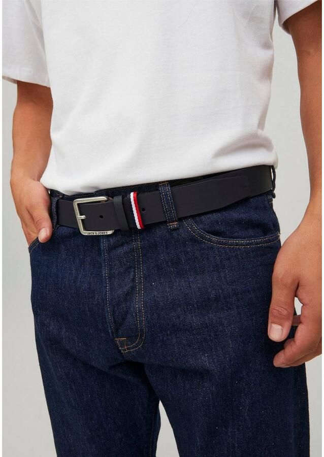 Jack & jones Leren riem met doornsluiting model 'ESPO' - Foto 3