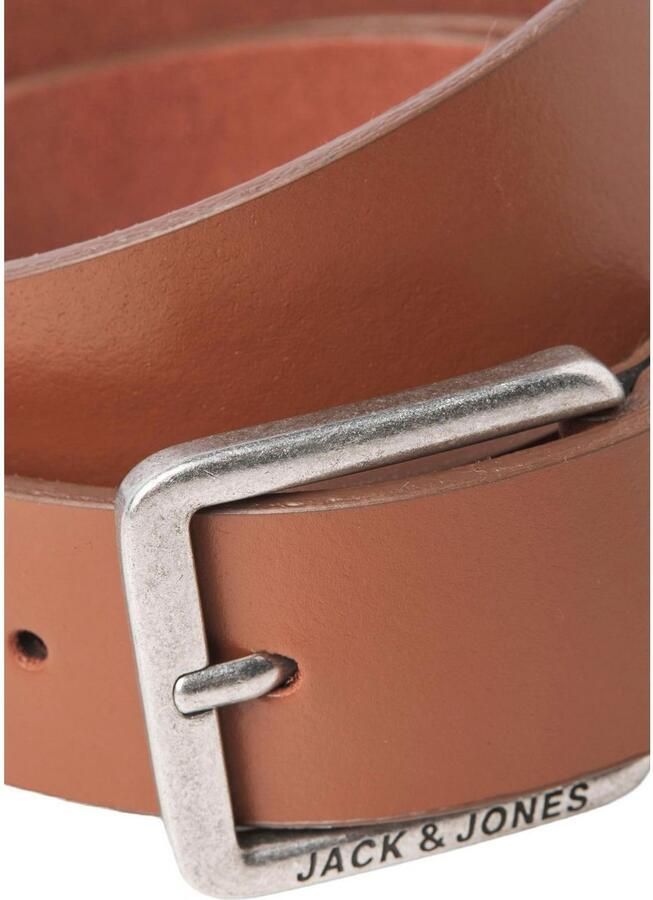Jack & jones Leren riem met doornsluiting model 'ESPO'
