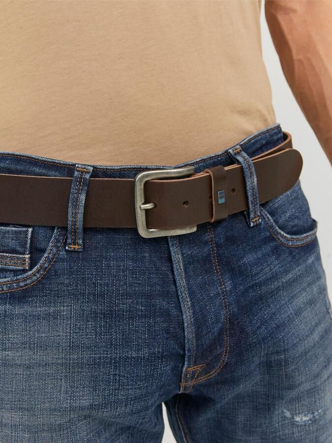 Jack & Jones Leren riem JACFLAG LEATHER BELT 4 CM NOOS - Foto 5