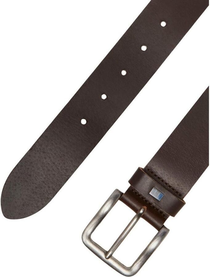 Jack & Jones Leren riem JACFLAG LEATHER BELT 4 CM NOOS