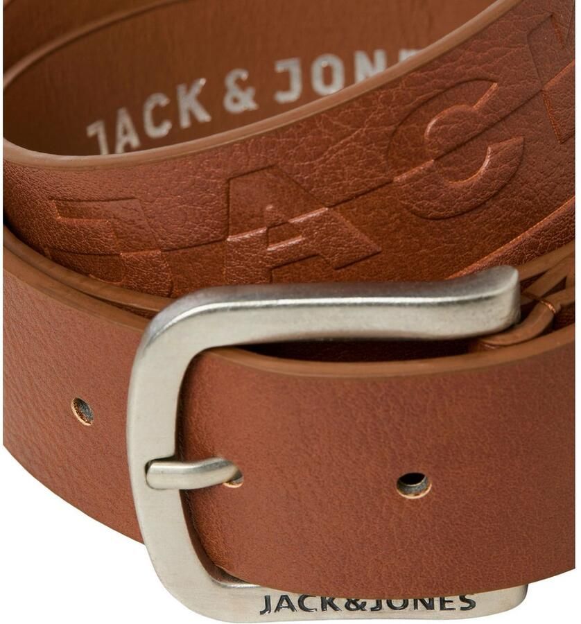 Jack & Jones Leren riem JACHARRY BELT NOOS - Foto 3