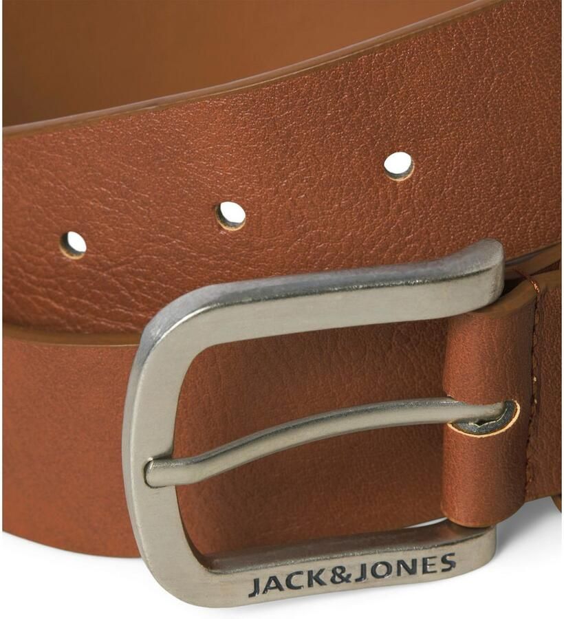 Jack & Jones Leren riem JACHARRY BELT NOOS - Foto 4