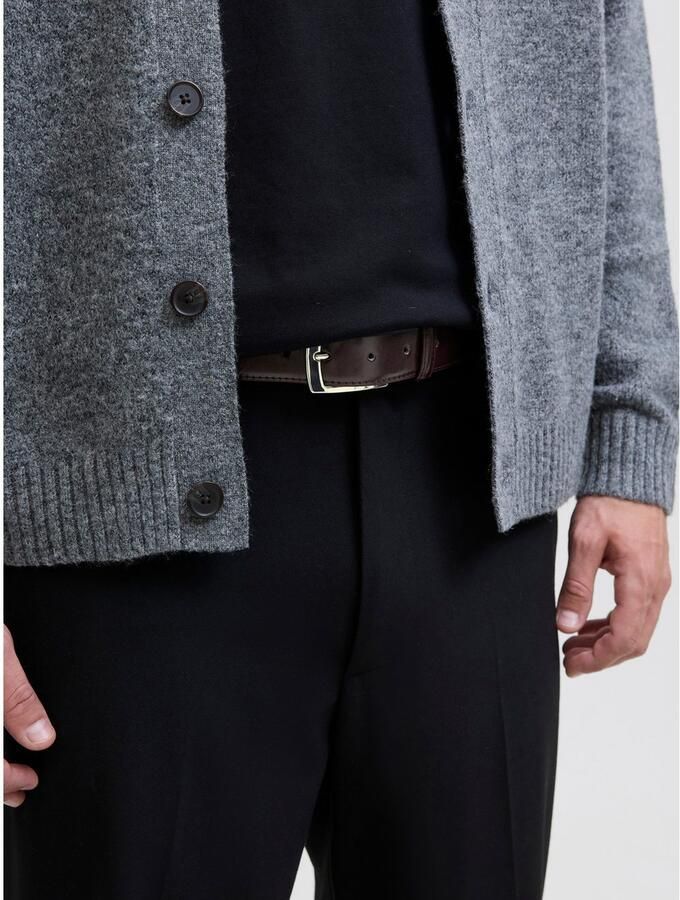 Jack & Jones Leren riem JACMARKUS BELT NOOS - Foto 5
