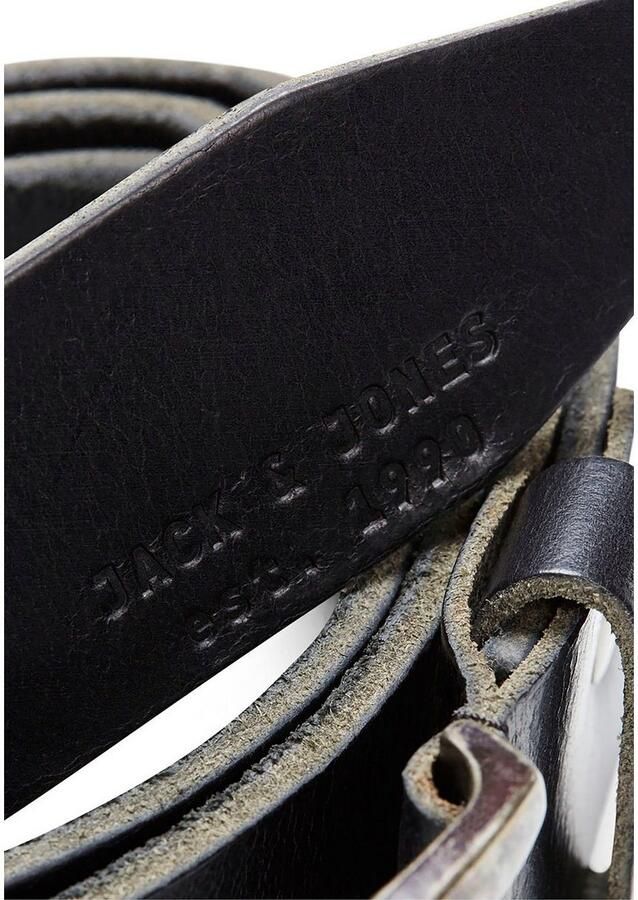 Jack & jones Zwarte herenriem voor herfst winter Black Heren - Foto 2