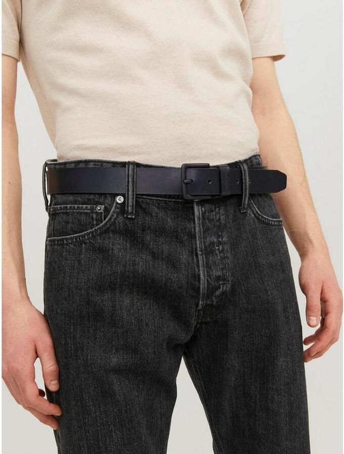 Jack & Jones Leren riem JACROMA LEATHER BELT NOOS - Foto 2