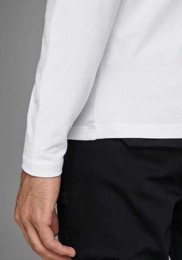 Jack & jones T-shirt met lange mouwen Jack Jones Basic o-neck White Heren - Foto 18