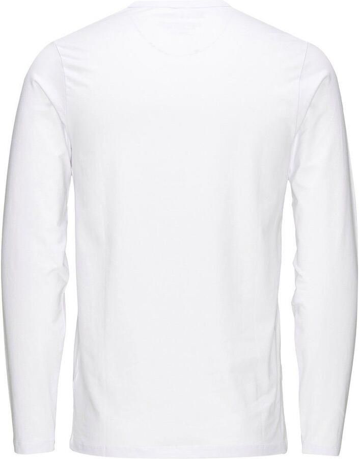 Jack & jones T-shirt met lange mouwen Jack Jones Basic o-neck White Heren - Foto 6