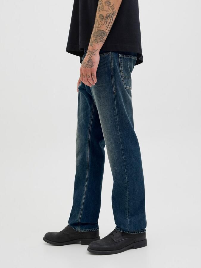 JACK & JONES JEANS INTELLIGENCE JJICHRIS JJORIGINAL relaxed loose fit jeans blue denim - Foto 3