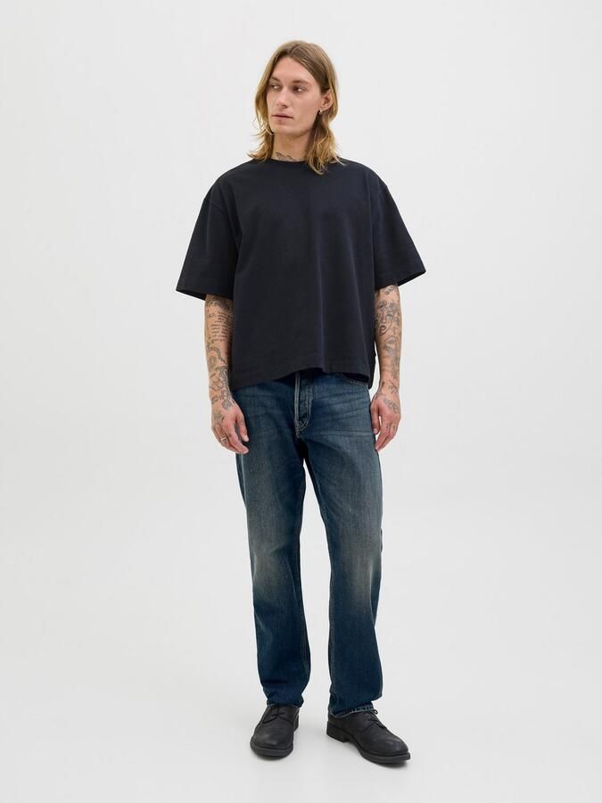 JACK & JONES JEANS INTELLIGENCE JJICHRIS JJORIGINAL relaxed loose fit jeans blue denim - Foto 4