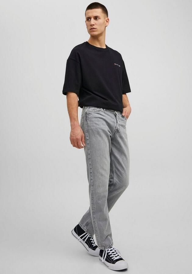 JACK & JONES JEANS INTELLIGENCE relaxed fit jeans JJICHRIS JJORIGINAL grey denim - Foto 5