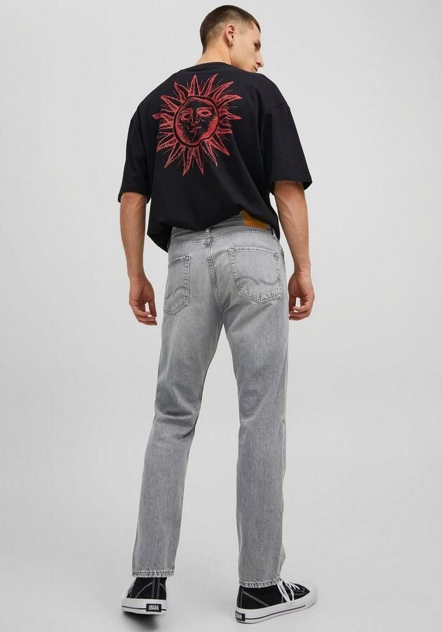 JACK & JONES JEANS INTELLIGENCE relaxed fit jeans JJICHRIS JJORIGINAL grey denim - Foto 7